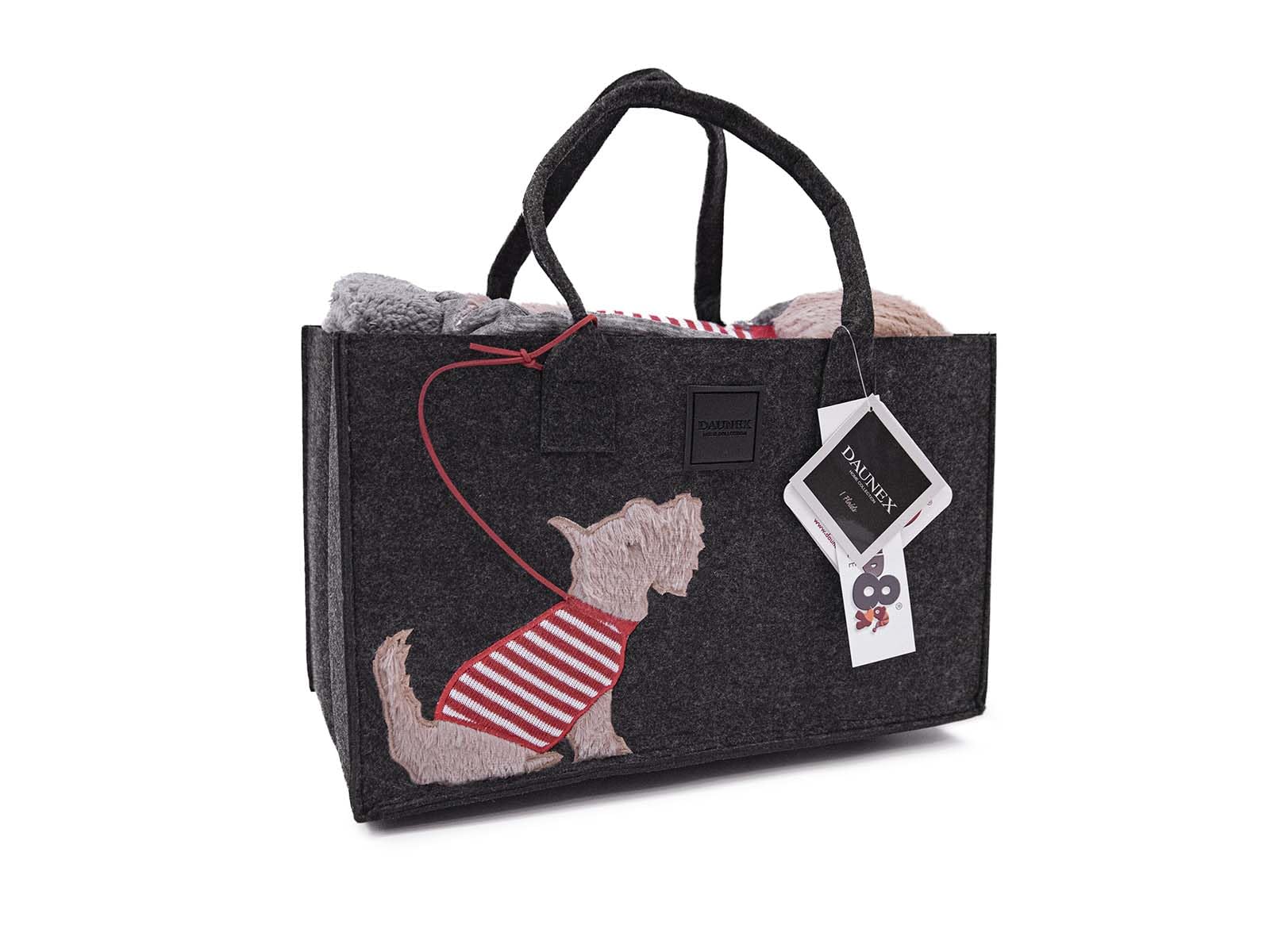 Plaid in Morbido Coral + Borsa Porta Plaid in Feltro