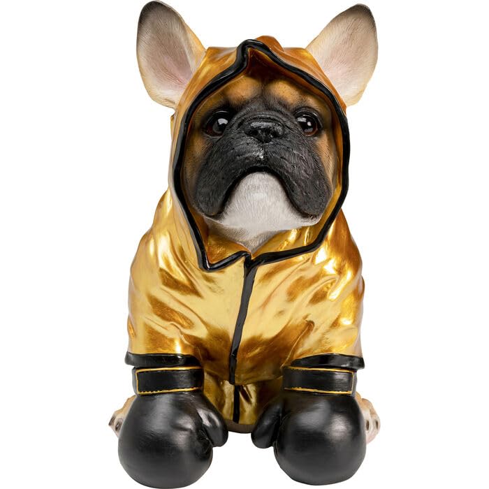 Salvadanaio Design Bulldog Francese in Costume da Boxeur