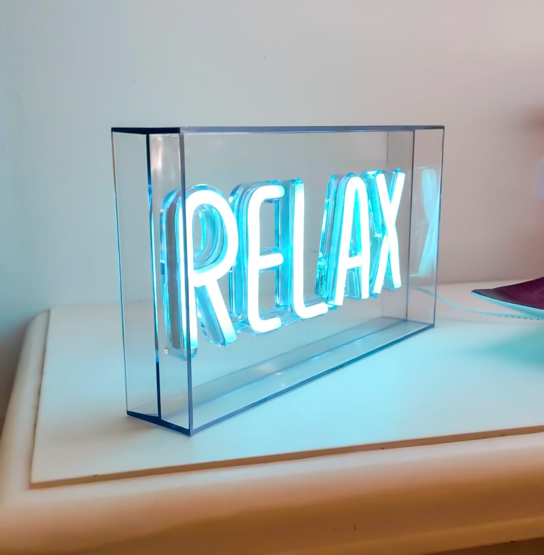 Insegna LED Relax neon