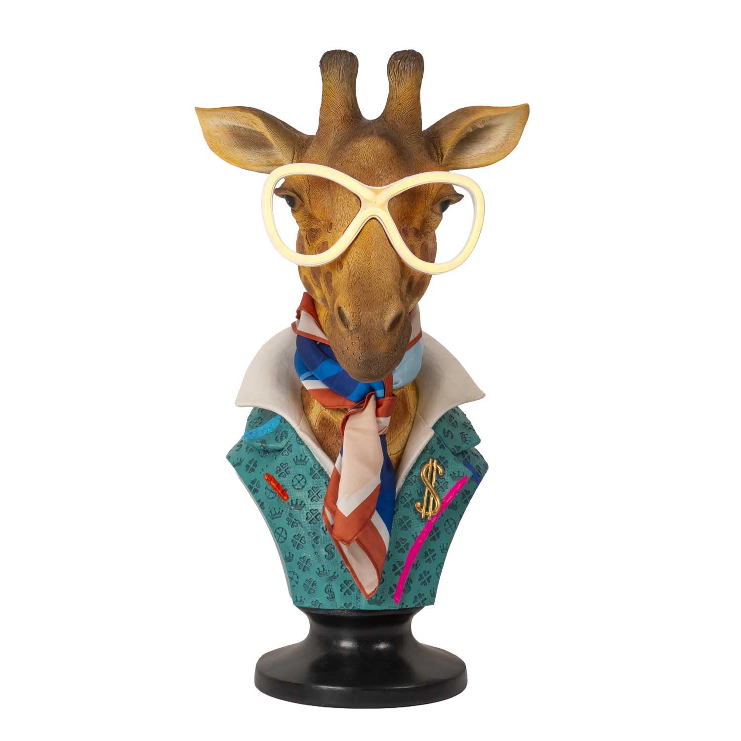 Palais Royal The LED Guys Elisabetta Busto Giraffa con LED 45cm in…