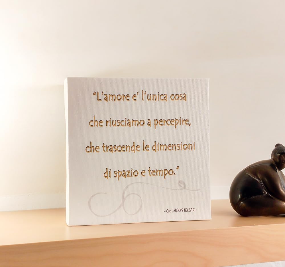 Quadro Amore da Interstellar