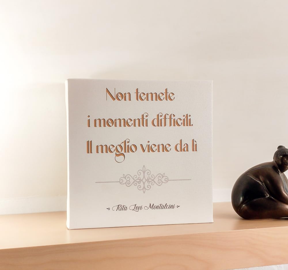 Quadro “Non temete i momenti difficili”