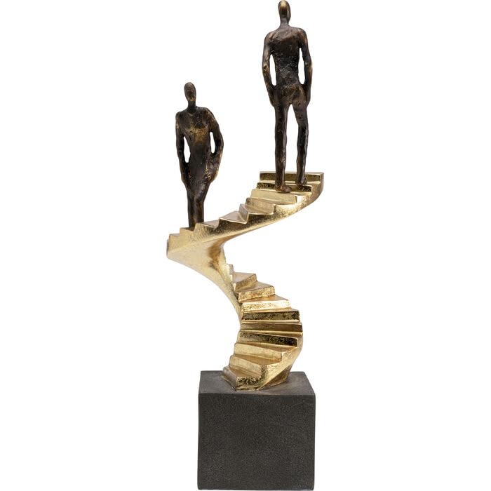 Scultura Stairway Two KARE Decorativa Moderna in Poliresina