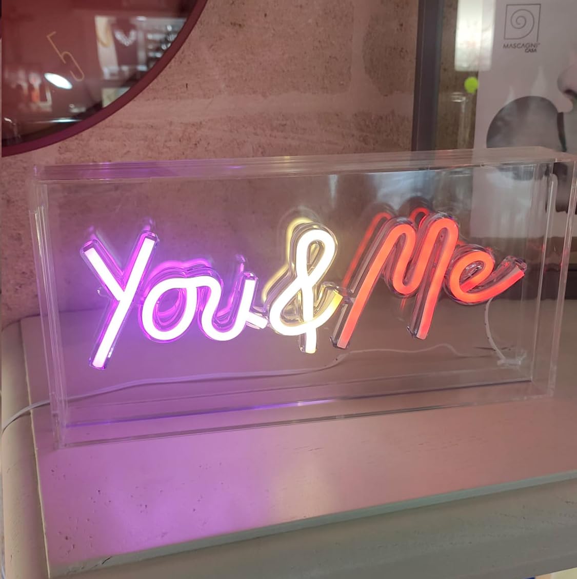 Insegna LED You&Me