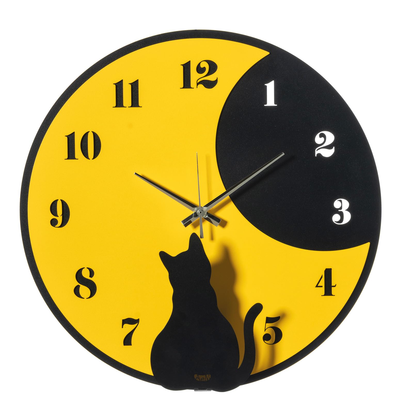 Orologio da parete Moon Whiskers
