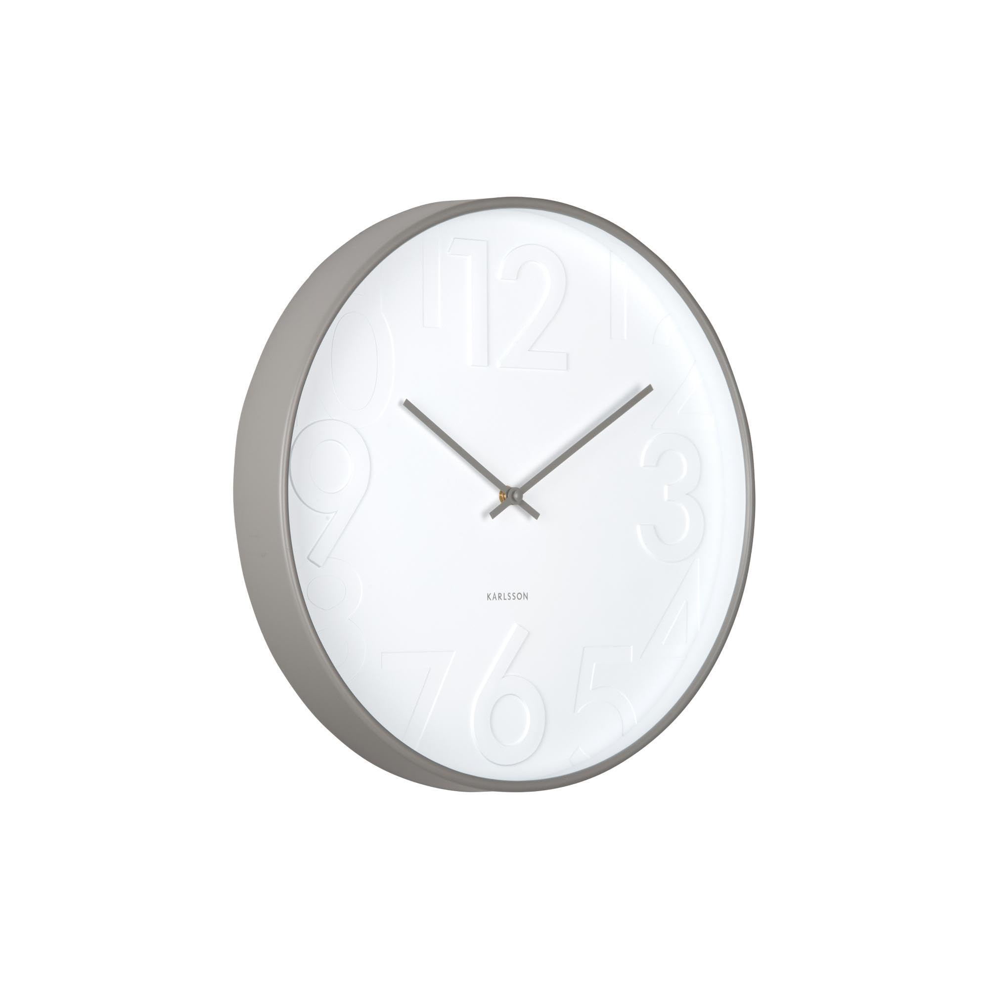 Orologio da parete Ayuno Dark Grey
