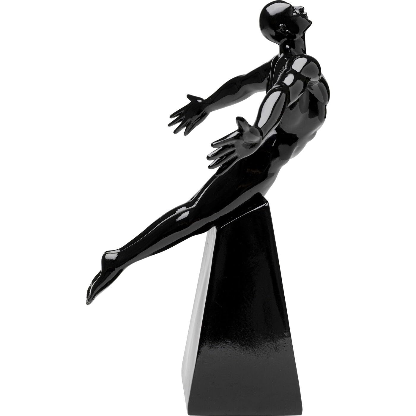 Statuetta decorativa nero