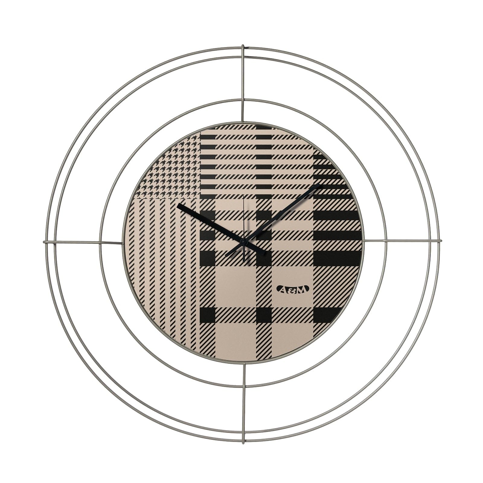 Orologio da parete Nudo piccolo Tartan